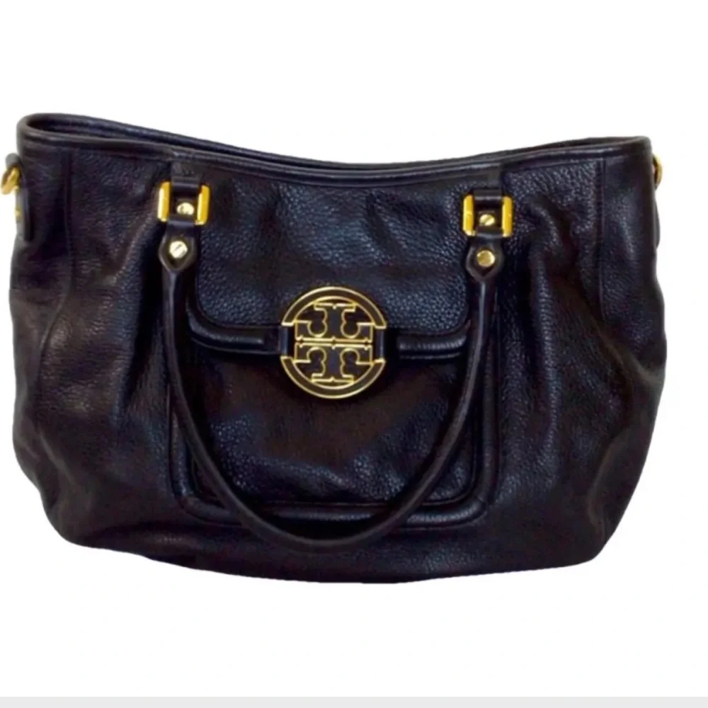 Euc Authentic Tory Burch Pebbled Leather Amanda Bag - Picture 1 of 14
